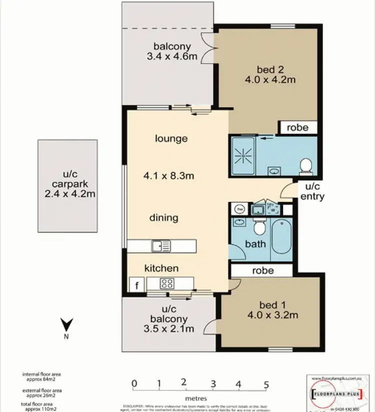 Floorplan of Homely unit listing, 18/152 Noosa Parade, Noosaville QLD 4566