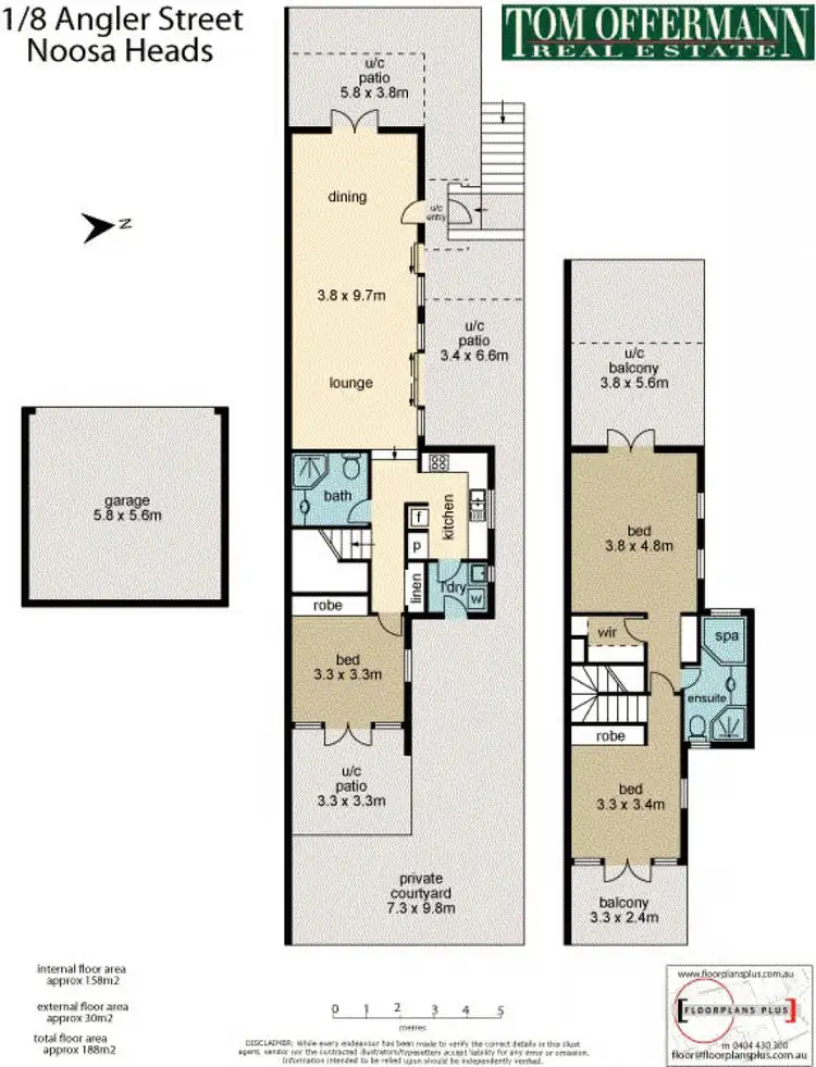 Floorplan of Homely unit listing, 2/8 Angler Street, Noosa Heads QLD 4567