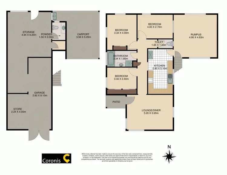 Floorplan of Homely house listing, 44 Queens Road, Slacks Creek QLD 4127