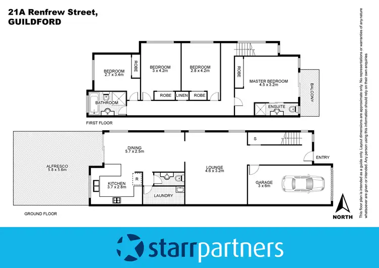 Floorplan of Homely house listing, 21A Renfrew Street, Guildford NSW 2161