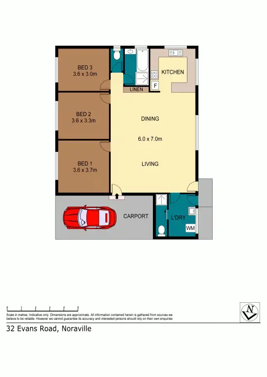 Floorplan of Homely house listing, 32 Evans Road, Canton Beach NSW 2263