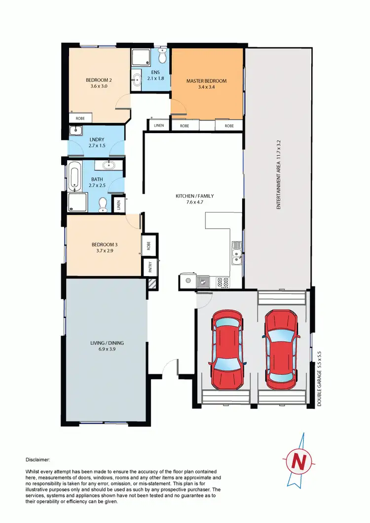 Floorplan of Homely house listing, 28 Heathfield Street, Kellyville Ridge NSW 2155
