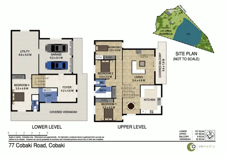 Floorplan of Homely rural property listing, 77 Cobaki Road, Cobaki NSW 2486