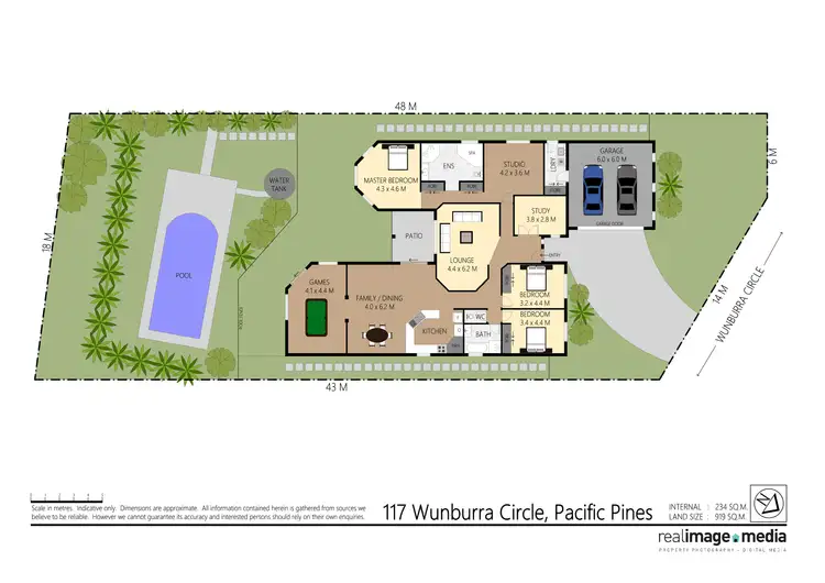 Floorplan of Homely house listing, 117 Wunburra Circle, Pacific Pines QLD 4211