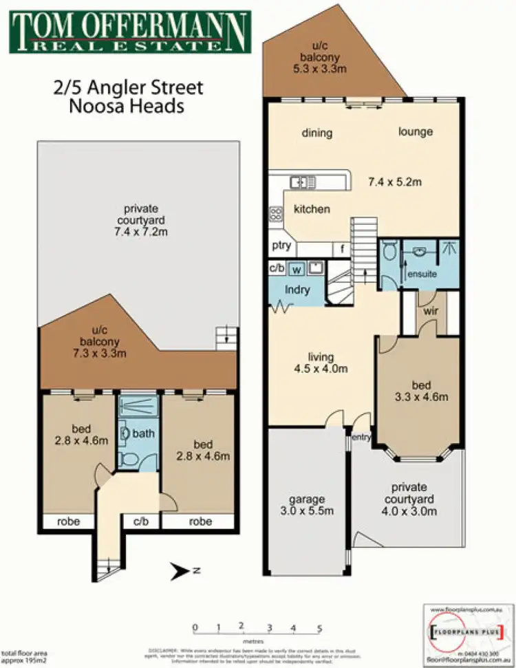Floorplan of Homely unit listing, 2/5 Angler St, Noosa Heads QLD 4567