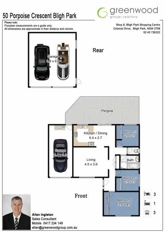 Floorplan of Homely house listing, 50 Porpoise Crescent, Bligh Park NSW 2756