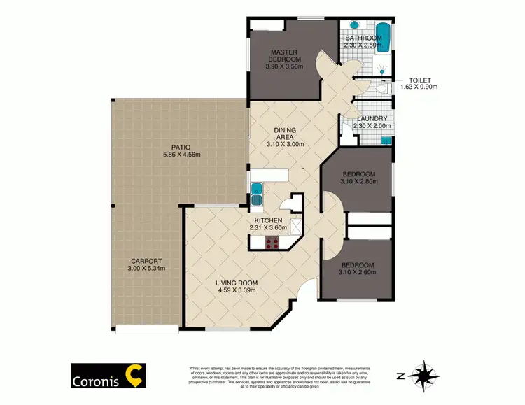 Floorplan of Homely house listing, z10 Viewbank Court, Beenleigh QLD 4207