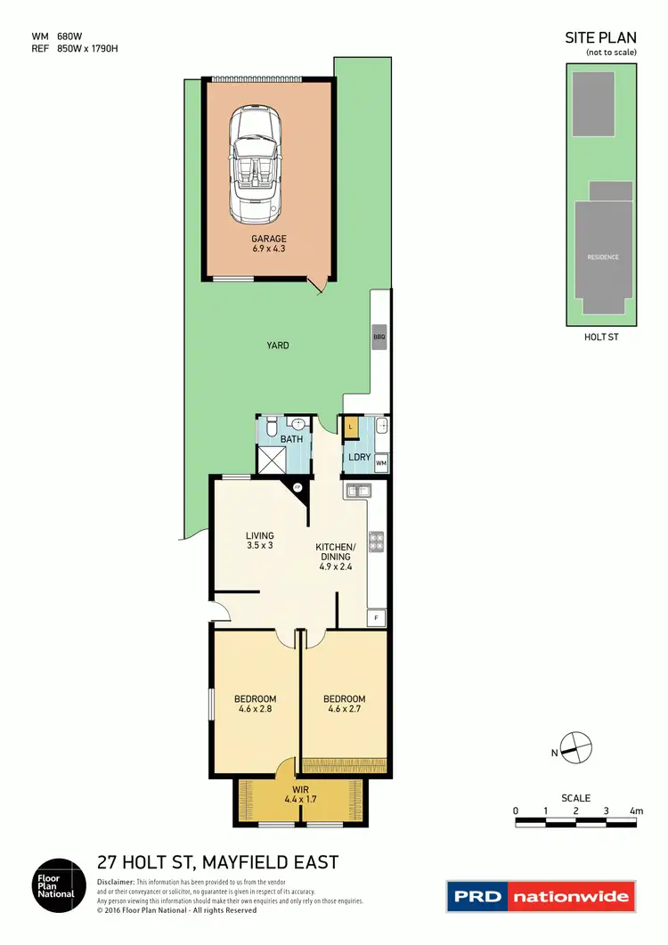 Floorplan of Homely house listing, 27 Holt Street, Mayfield East NSW 2304