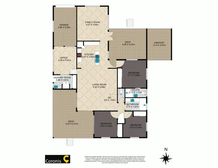 Floorplan of Homely house listing, 5 Rotary Crescent, Redcliffe QLD 4020