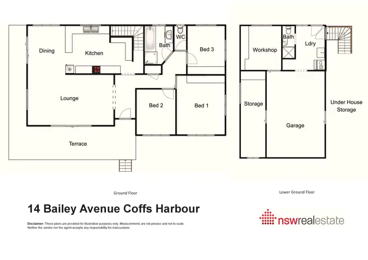 Floorplan of Homely house listing, 14 Bailey Avenue, Coffs Harbour NSW 2450
