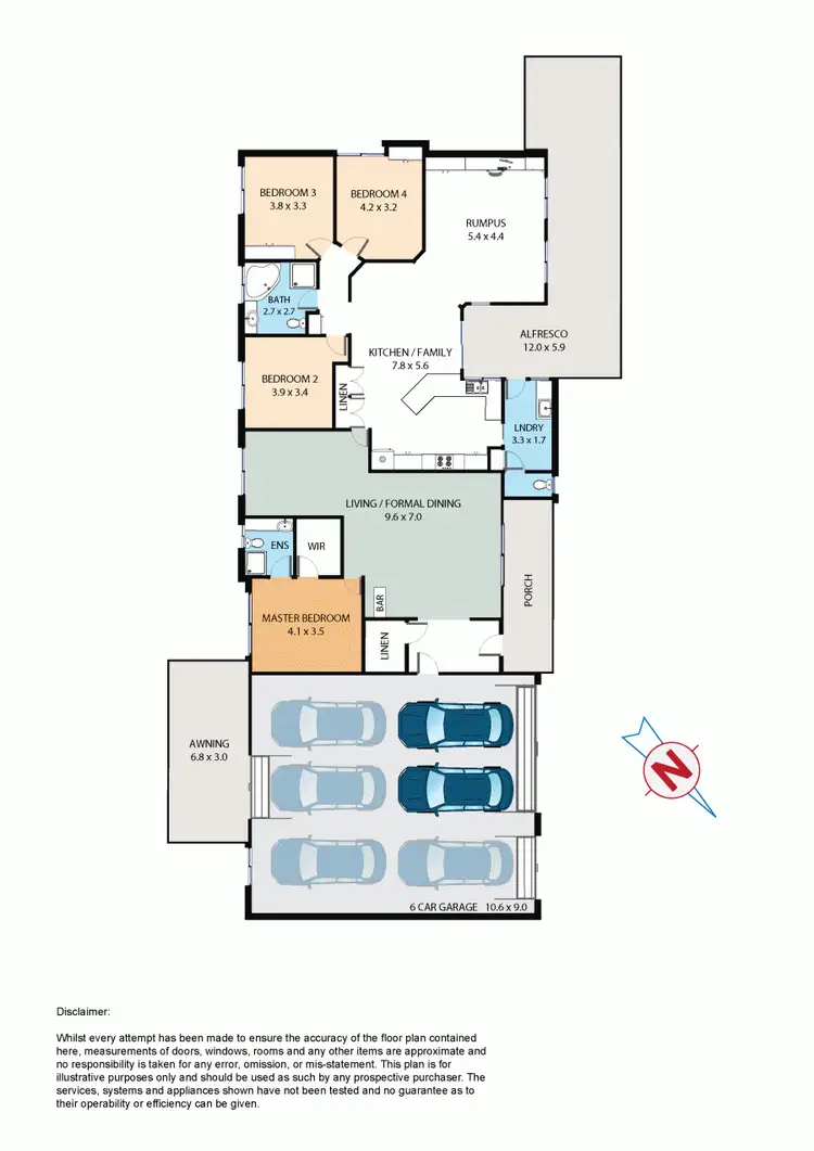 Floorplan of Homely house listing, 25 Tullaroan Street, Kellyville Ridge NSW 2155