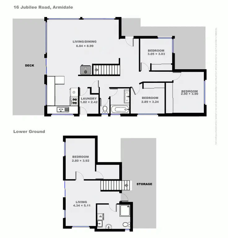 Floorplan of Homely house listing, 16 Jubilee Road, Armidale NSW 2350