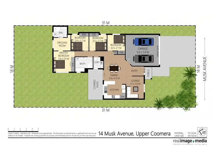 Floorplan of Homely house listing, 14 Musk Avenue, Upper Coomera QLD 4209