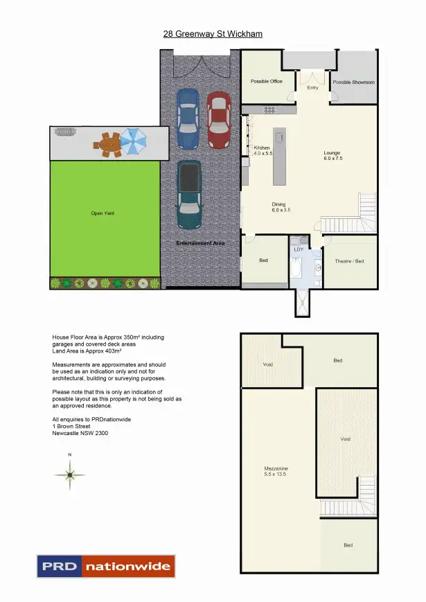Floorplan of Homely house listing, 28 Greenway Street, Wickham NSW 2293