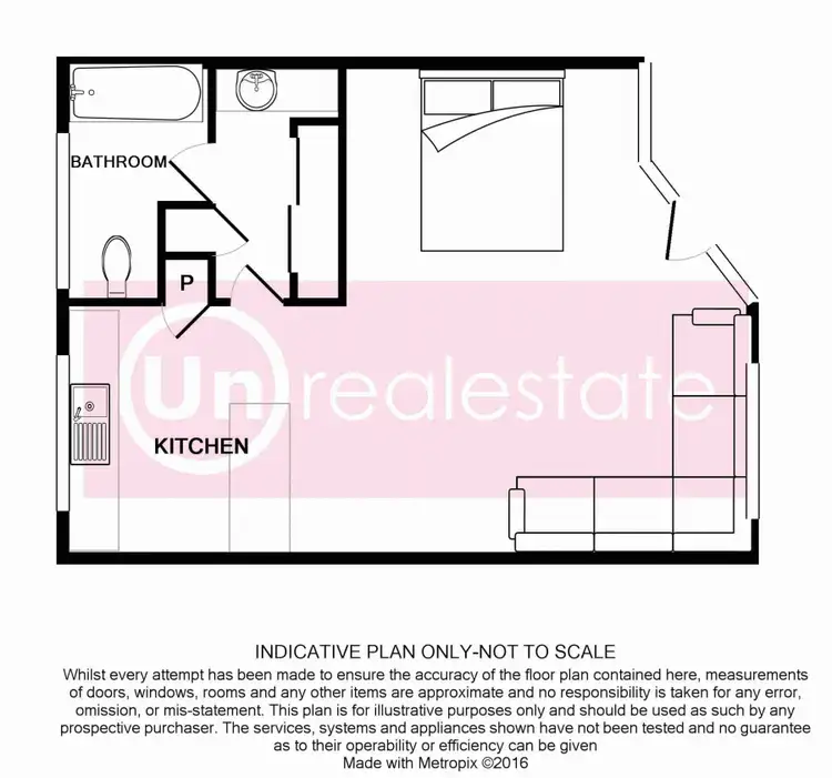 Floorplan of Homely unit listing, 104 Nautilus Beach Front Villas, 8 Solitary Islands Drive, Sapphire Beach NSW 2450