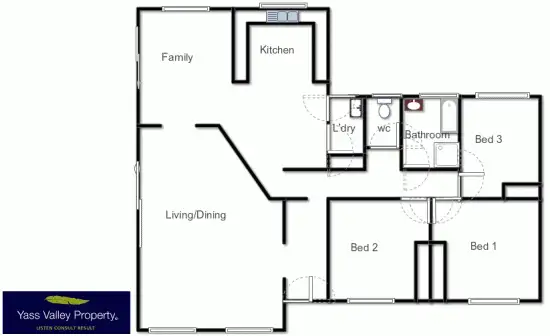 Floorplan of Homely house listing, 4 Petit Street, Yass NSW 2582