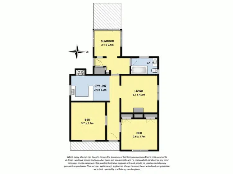 Floorplan of Homely house listing, 7 Thomas Street, Colac VIC 3250