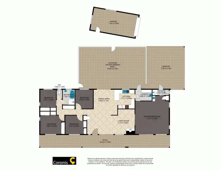 Floorplan of Homely house listing, 53 Hayes Street, Caboolture QLD 4510