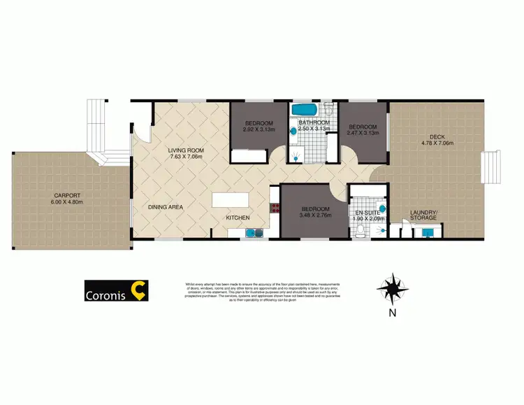 Floorplan of Homely house listing, 85 Longland Street, Redcliffe QLD 4020