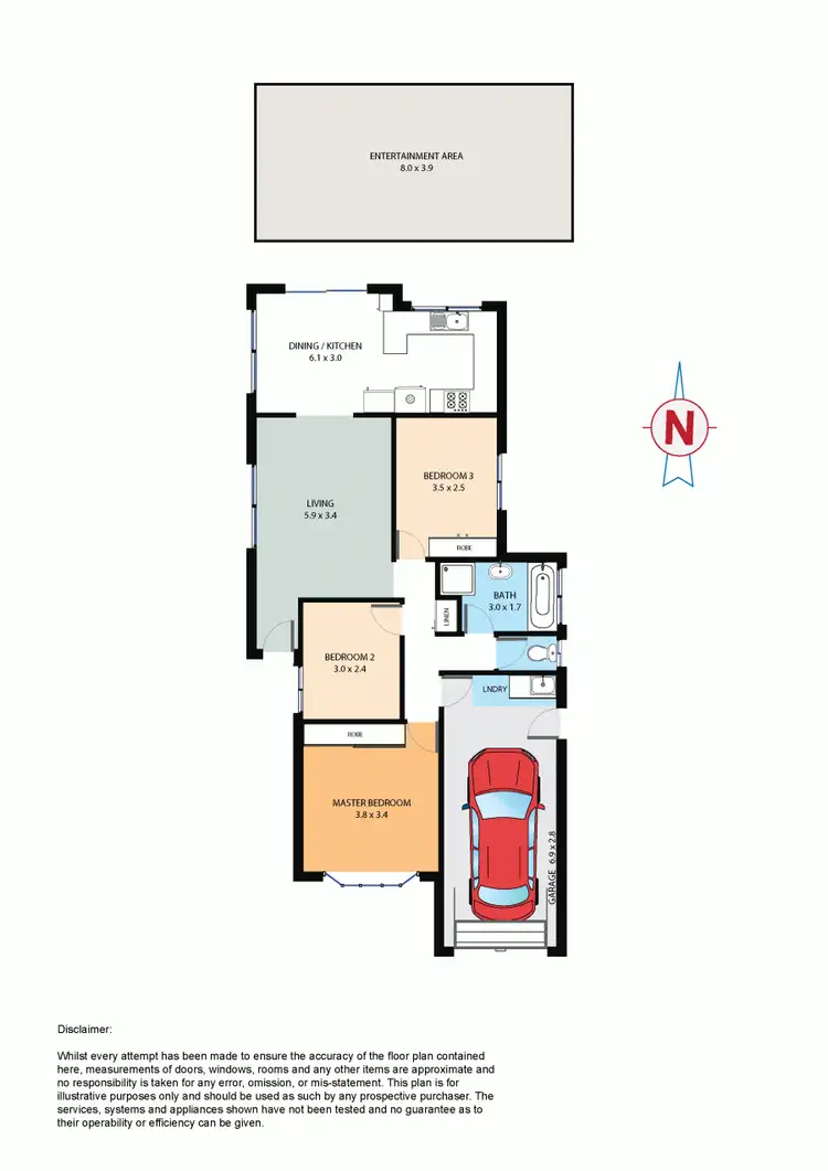 Floorplan of Homely house listing, 23 Kashmir Avenue, Quakers Hill NSW 2763