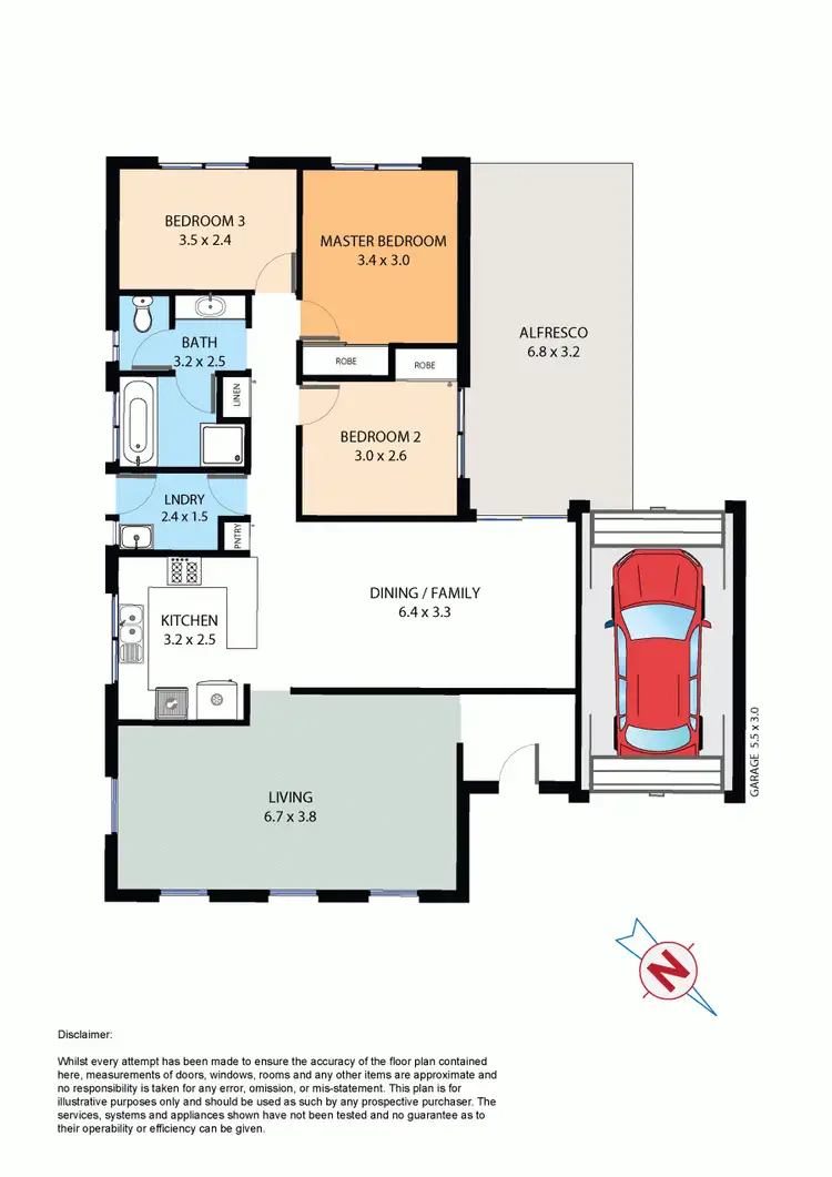 Floorplan of Homely house listing, 53 Rowntree Street, Quakers Hill NSW 2763