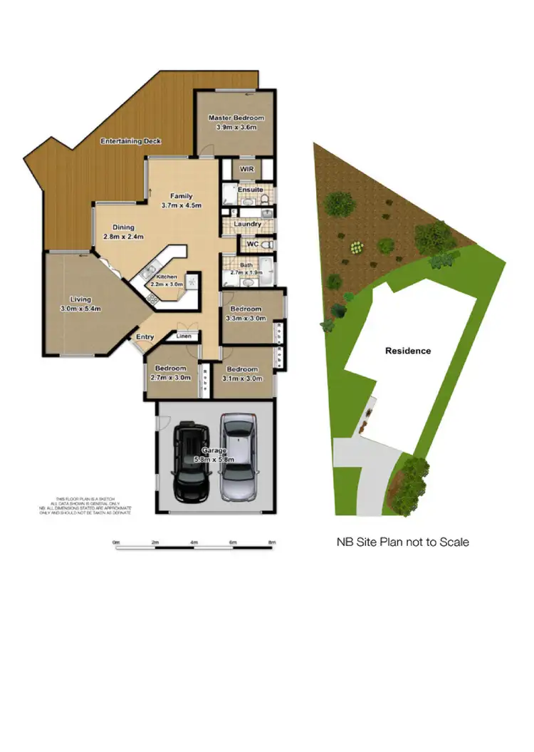 Floorplan of Homely house listing, 10 Barton Place, Terranora NSW 2486