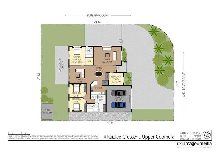 Floorplan of Homely house listing, 4 Kaizlee Crescent, Upper Coomera QLD 4209
