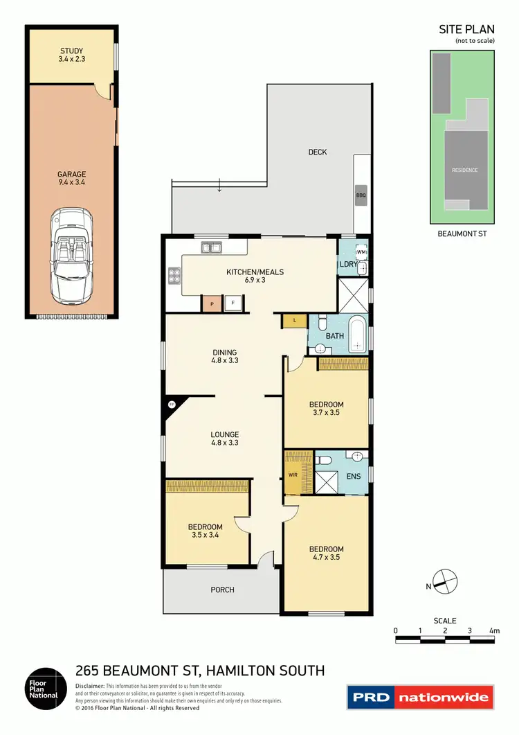 Floorplan of Homely house listing, 265 Beaumont Street, Hamilton South NSW 2303