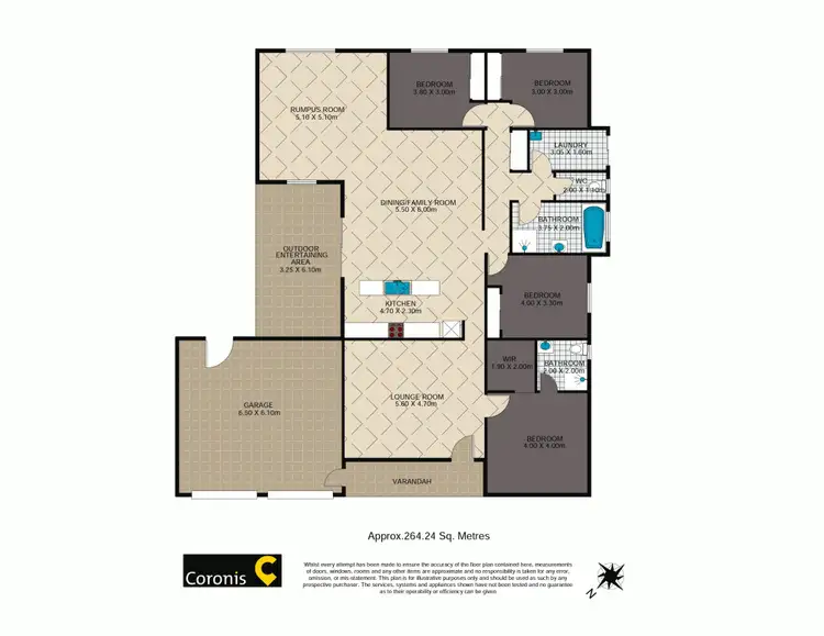 Floorplan of Homely house listing, 28 Bishop Lane, Bellmere QLD 4510