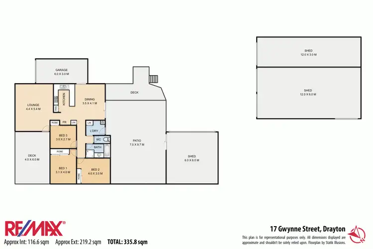 Floorplan of Homely house listing, 17 Gwynne Street, Drayton QLD 4350