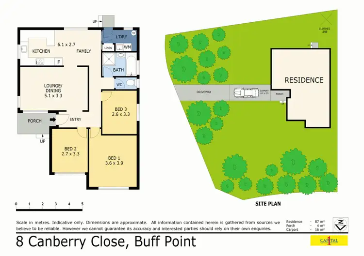 Floorplan of Homely house listing, 8 Canberry Close, Buff Point NSW 2262