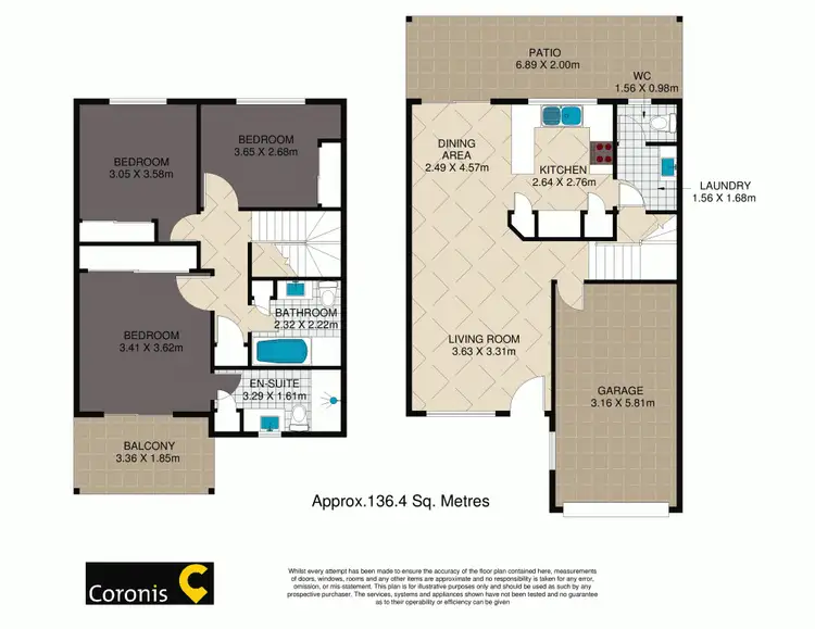 Floorplan of Homely townhouse listing, 6/120 Duffield Road, Kallangur QLD 4503