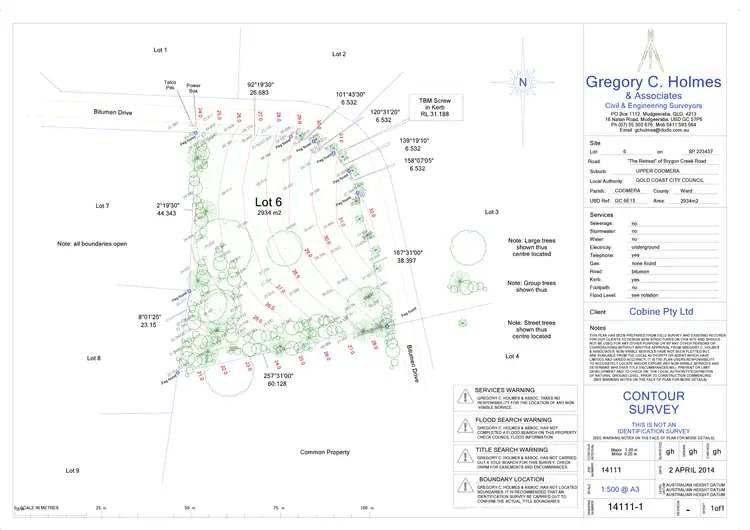 Floorplan of Homely land listing, 239 Brygon Creek Drive, Upper Coomera QLD 4209