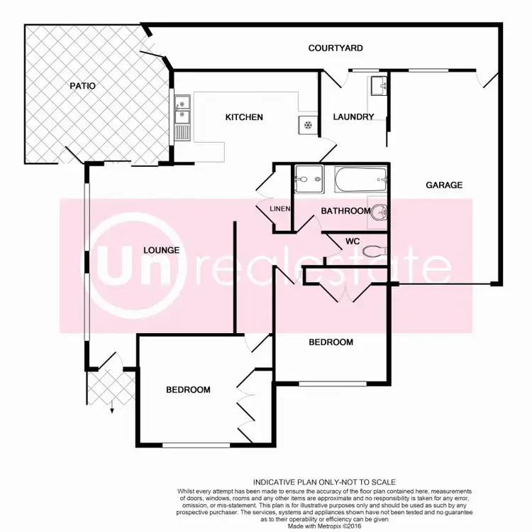 Floorplan of Homely villa listing, 1/30 Perry Drive, Coffs Harbour NSW 2450
