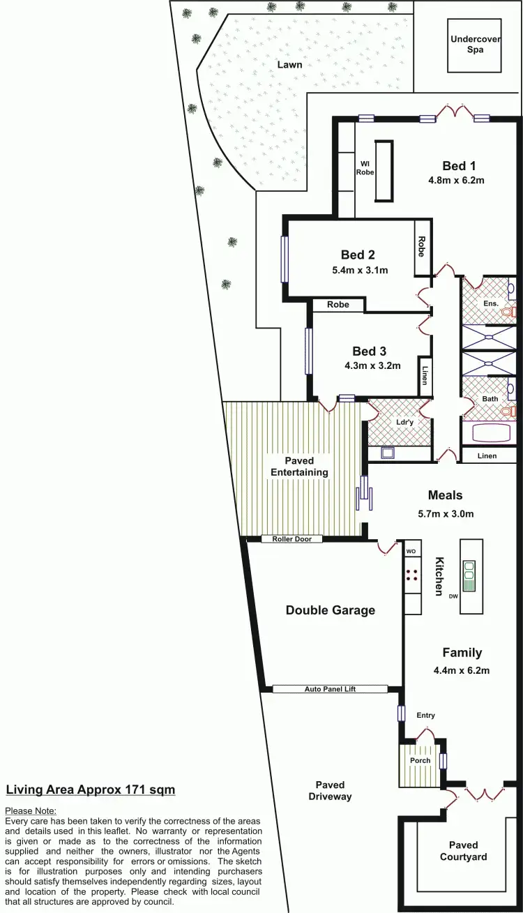 Floorplan of Homely house listing, 2a Elliot Street, Campbelltown SA 5074