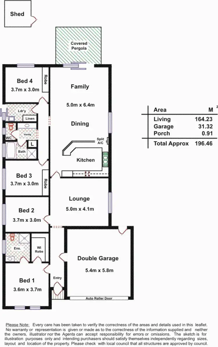 Floorplan of Homely house listing, 31 Applecross Drive, Blakeview SA 5114