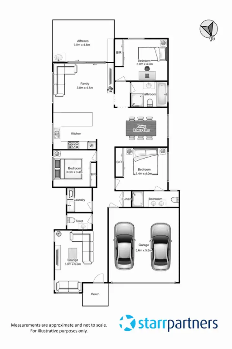 Floorplan of Homely house listing, 11 John Street, Rooty Hill NSW 2766