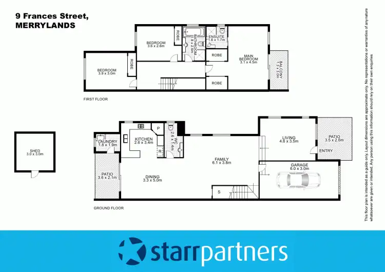 Floorplan of Homely house listing, 9 Frances Street, Merrylands NSW 2160