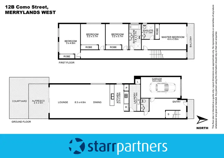 Floorplan of Homely house listing, 12B Como Street, Merrylands NSW 2160