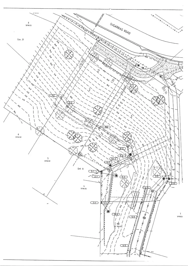 Floorplan of Homely land listing, 76 Sugar Bag Road, Little Mountain QLD 4551