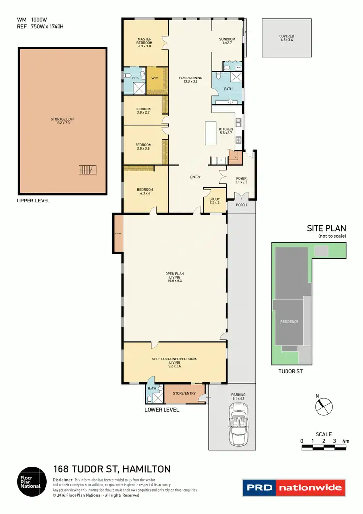 Floorplan of Homely house listing, 168 Tudor Street, Hamilton NSW 2303