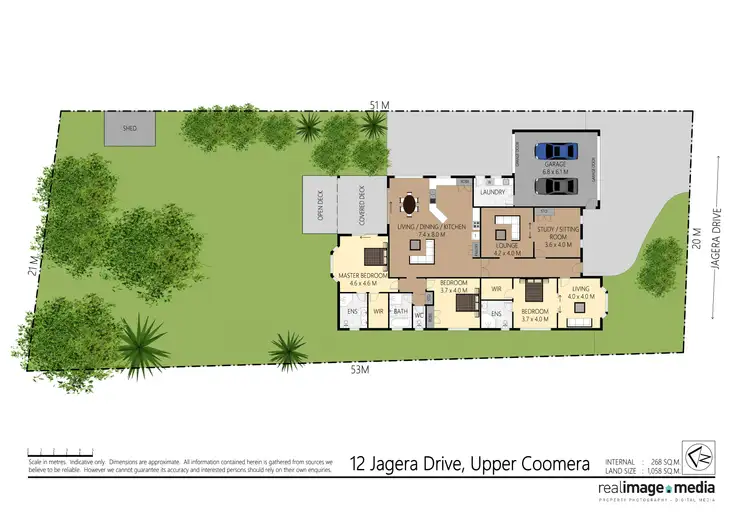 Floorplan of Homely house listing, 12 Jagera Drive, Upper Coomera QLD 4209