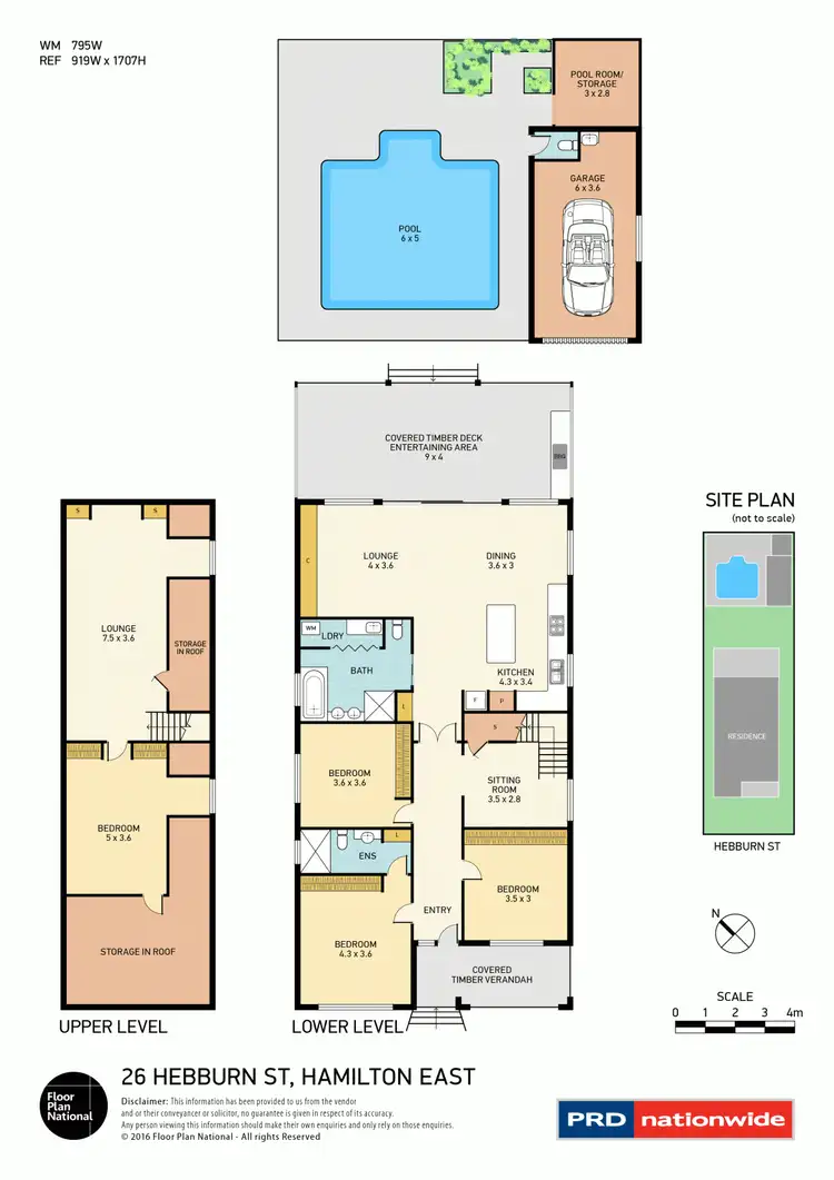 Floorplan of Homely house listing, 26 Hebburn Street, Hamilton East NSW 2303