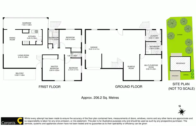 Floorplan of Homely house listing, 33 McAdam Street, Everton Park QLD 4053