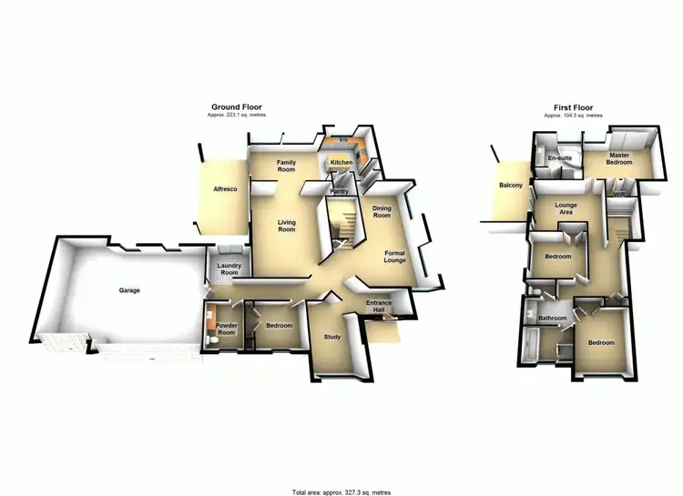 Floorplan of Homely house listing, 17 Sunset Place, Carindale QLD 4152