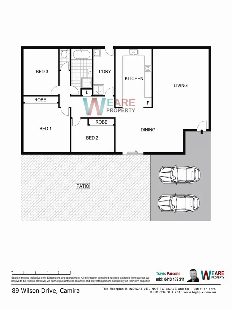 Floorplan of Homely house listing, 89 Wilson Drive, Camira QLD 4300