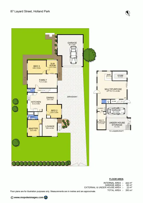 Floorplan of Homely house listing, 87 Layard Street, Holland Park QLD 4121