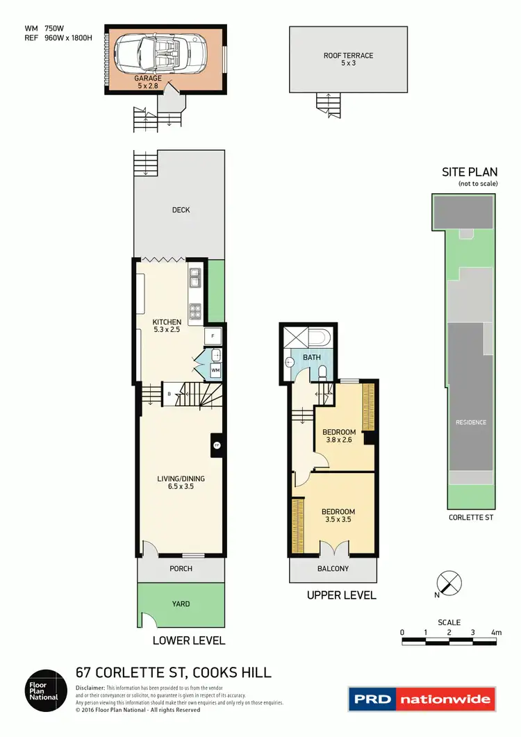 Floorplan of Homely house listing, 67 Corlette Street, Cooks Hill NSW 2300
