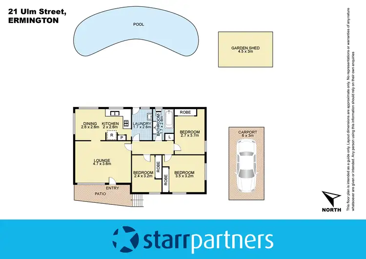 Floorplan of Homely house listing, 21 Ulm Street, Ermington NSW 2115