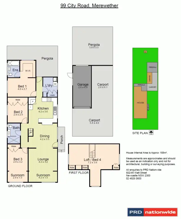 Floorplan of Homely house listing, 99 City Road, Merewether NSW 2291